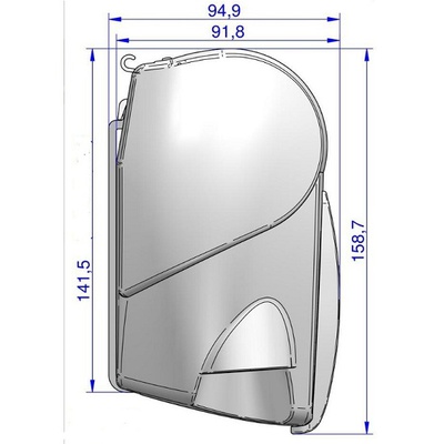 Markýza Thule Omnistor 5003- 1.9m šedá