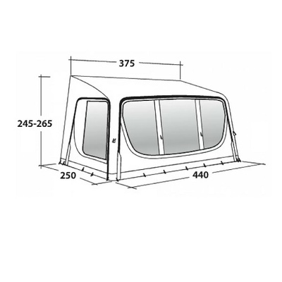 Nafukovací stan Outwell 440SA M