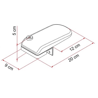 Zámek Fiamma Safe Door Magnum Frame