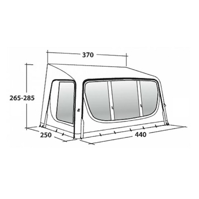 Nafukovací stan Outwell 440SA L